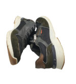 Adidasi barbati Mustang 44, imitație de piele, material textil, negru - imagine 4