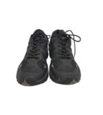 Adidasi barbati Cool 42, imitație de piele, material textil, negru - imagine 3