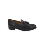 Mocasini barbati Bruar 40, piele, negru