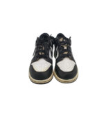 Adidasi copii Nike 35, imitație de piele, piele, alb negru - imagine 3