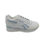 Adidasi dama Reebok Glide Ripple Clip 39, imitatie de piele, alb albastru