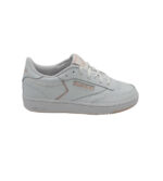 Adidasi dama Reebok Club C 41, piele, imitatie de piele, alb