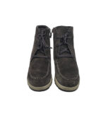 Ghete dama Ara 37, piele intoarsa, negru , imblanite - imagine 3