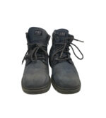 Ghete dama Caterpillar 38, piele, albastru - imagine 3