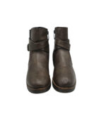 Ghete dama Young Spirit 37, imitatie de piele, maro - imagine 3