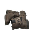 Ghete dama Young Spirit 37, imitatie de piele, maro - imagine 4