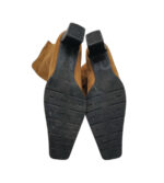 Cizme dama Peter Kaiser 37, piele intoarsa, maro - imagine 5