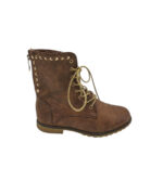 Ghete dama Mode Queen, 37, imitație de piele, maro