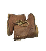 Ghete dama Mode Queen, 37, imitație de piele, maro - imagine 4