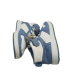 Adidasi copii Primark 36, imitație de piele, alb albastru - imagine 4