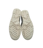 Adidasi dama George 39, imitatie de piele, alb gri - imagine 5