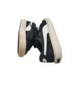 Adidasi dama Puma 41, piele intoarsa, negru - imagine 4