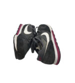 Adidasi dama Nike 39, piele intoarsa, material textil, negru - imagine 4