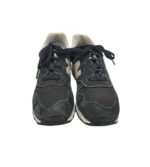 Adidasi dama New Balance 40, piele intoarsa, material textil, negru - imagine 3