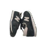 Adidasi dama New Balance 40, piele intoarsa, material textil, negru - imagine 4