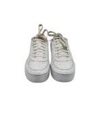 Adidasi dama Puma 37, imitatie de piele, alb - imagine 3