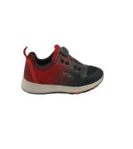 Adidasi copii Vodo 36, material textil, negru rosu , Gore tex