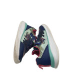 Adidasi copii Kangaroos 28, imitație de piele, material textil, albastru - imagine 4