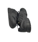 Adidasi barbati Adidas 43, imitație de piele, material textil, negru - imagine 4