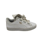 Adidasi dama Puma 40, imitatie de piele, alb