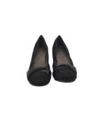 Pantofi dama Jana 40, material textil, negru - imagine 3