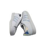 Adidasi dama Adidas Superstar C , piele, imitatie de  piele, alb - imagine 4