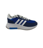 Adidasi barbati Adidas Redropy 45, material textil, imitatie de piele, albastru alb