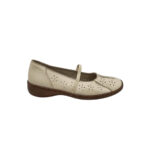 Balerini dama Hush Puppies 40, piele, crem