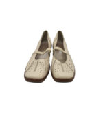 Balerini dama Hush Puppies 40, piele, crem - imagine 3