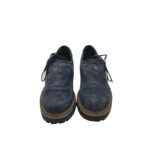 Pantofi dama Capito 38, piele intoarsa, albastru - imagine 3