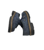 Pantofi dama Capito 38, piele intoarsa, albastru - imagine 4