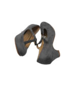 Pantofi dama Williams 38, material textil, gri - imagine 4