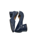 Pantofi dama 38, imitatie de piele, bleumarin - imagine 4