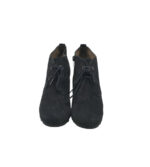 Botine dama Caprice 41, piele intoarsa, negru - imagine 3