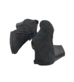 Botine dama Caprice 41, piele intoarsa, negru - imagine 4