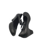 Pantofi dama Pakros 42, piele, negru - imagine 4