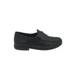 Mocasini barbati A.Tony 44, piele, negru