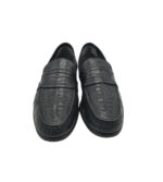 Mocasini barbati A.Tony 44, piele, negru - imagine 3