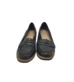 Mocasini dama Clarks 39, piele, negru - imagine 3