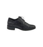 Pantofi barbati Marc, 40, piele, negru