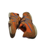 Adidasi dama Geox 38, material textil, piele intoarsa, maro - imagine 4