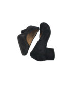 Pantofi dama Hassia 38, piele intoarsa, negru - imagine 4