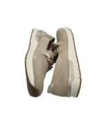 Mocasini dama Rieker 42, piele intoarsa, bej - imagine 4