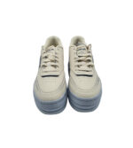 Adidasi dama Reebok Club C Extra 37, piele, imitatie de piele, crem - imagine 3