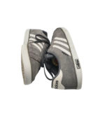 Adidasi barbati Adidas 46, piele intoarsa, gri - imagine 4