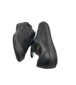 Adidasi dama Jenny 40, imitatie de piele, negru - imagine 4