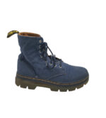 Ghete barbati Dr. Martens 45, material textil, albastru