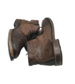 Ghete barbati Lloyd 46, piele, piele intoarsa, maro - imagine 4