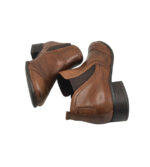 Botine dama Tamaris 38, piele, maro - imagine 4