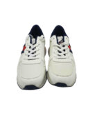 Adidasi dama Tommy Hilfiger 37, piele, imitatie de piele, alb - imagine 3